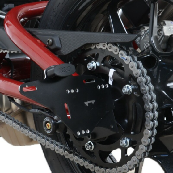 Стойка за номер R&amp;G RACING Side Licence Plate Holder Small Plate Version Black Indian FTR 1200