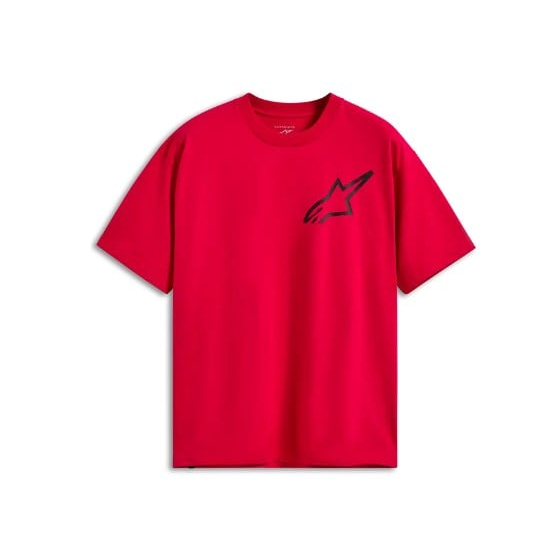 Тениска ALPINESTARS SS CSF OVERSIZED ONE RED