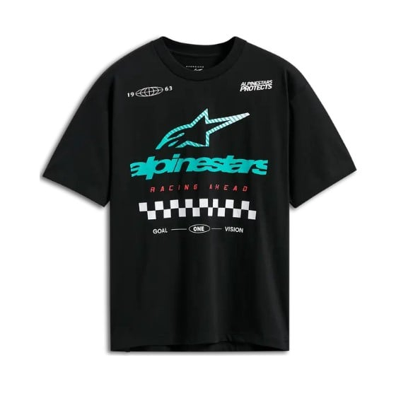 Тениска ALPINESTARS SS CSF OVERSIZED APLOMB BLACK