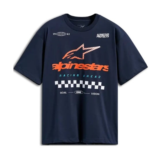 Тениска ALPINESTARS SS CSF OVERSIZED APLOMB NAVY