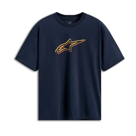 Тениска ALPINESTARS SS CSF OVERSIZED ALTER NAVY
