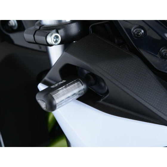 Адаптер за мигачи R&amp;G RACING Micro Indicator Adpater Kit Black Kawasaki