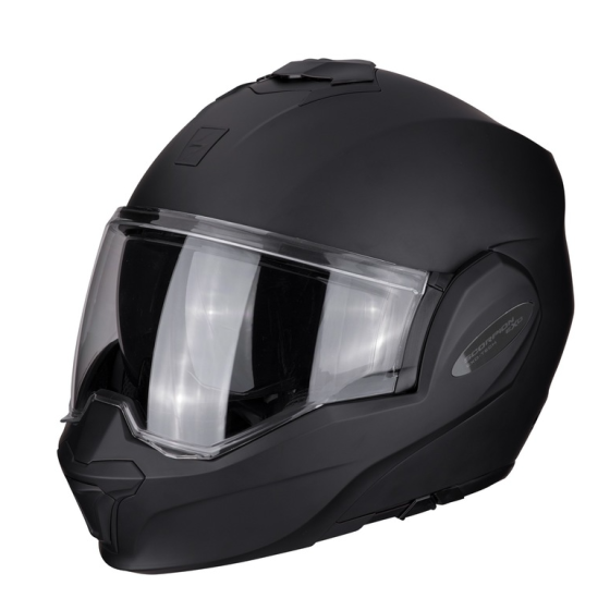 Модуларна каска SCORPION Exo-Tech Evo Solid Matt Black