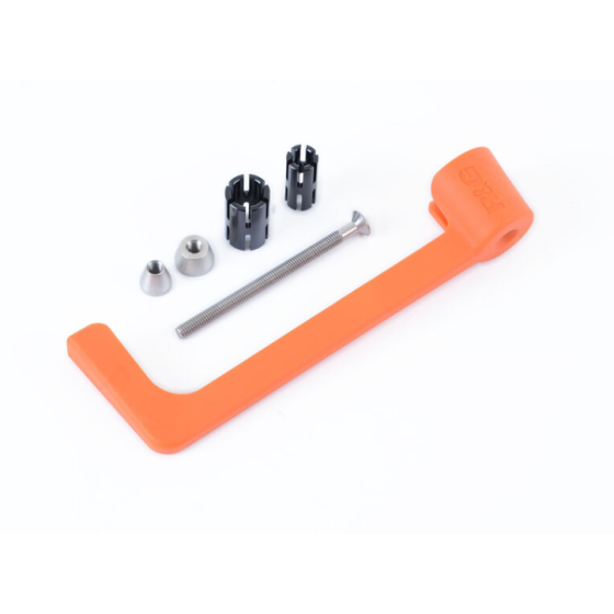 Протектори за кормило R&G RACING Moulded Lever Guard - Orange Triumph