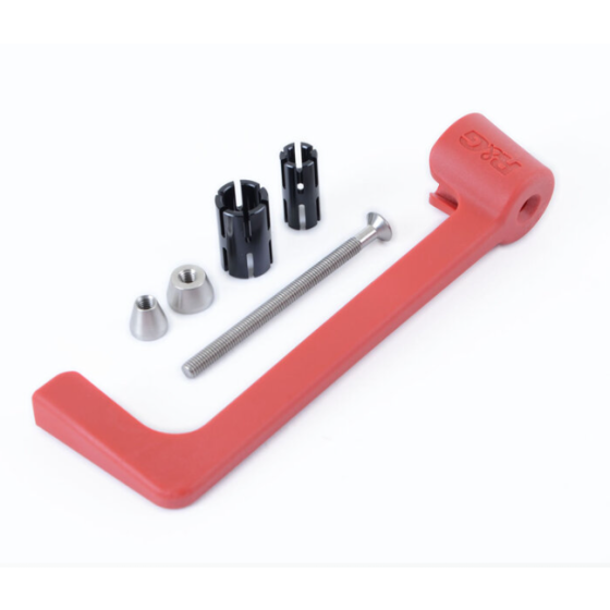 Протектори за кормило R&G RACING Moulded Lever Guard - Red Triumph