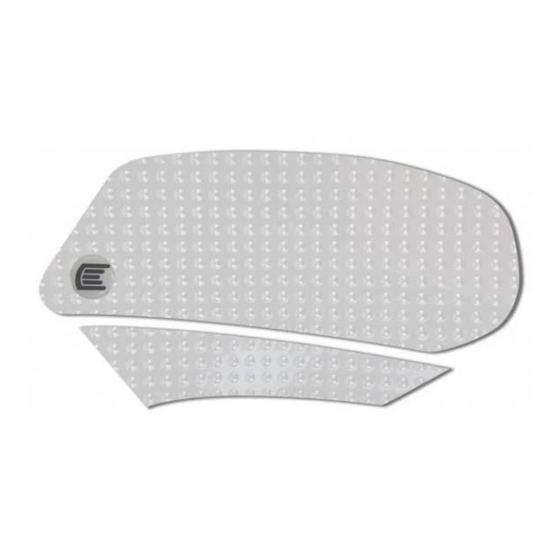 Протектор за резервоар R&amp;G RACING Eazi-Grip Evo Tank Traction Pads Set - Clear Suzuki GSX-R 1000 09-16