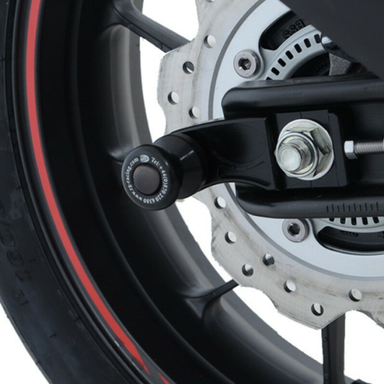 Адаптери за стойка R&amp;G RACING Offset Cotton Reels Black Honda CB500F/CBR500R