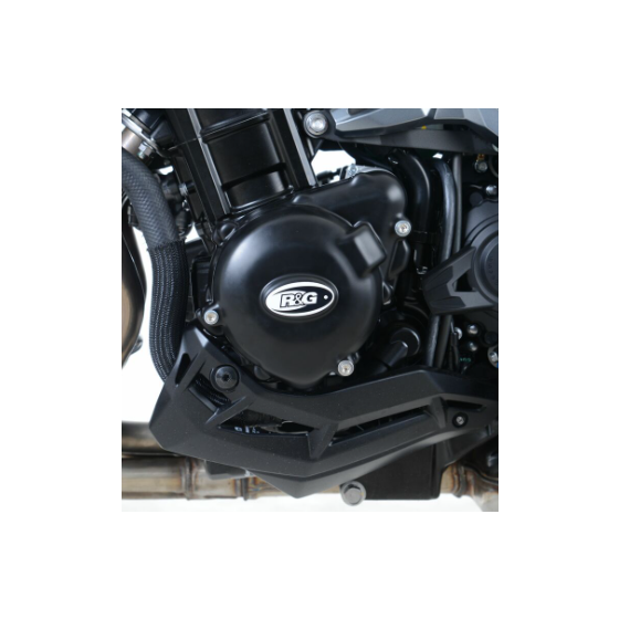 Протектор за двигател R&amp;G RACING Left Crankcase Protection Cover Black Kawasaki Z900