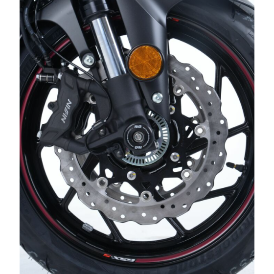 Краш тапи за ост R&amp;G RACING Fork Guard Black Triumph Street Triple 765