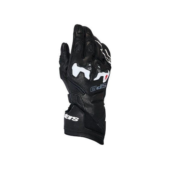 Кожени ръкавици ALPINESTARS SP-9 BLACK/WHITE