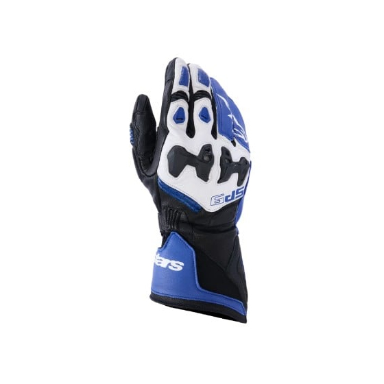 Кожени ръкавици ALPINESTARS SP-9 BLUE/NAVY/WHITE