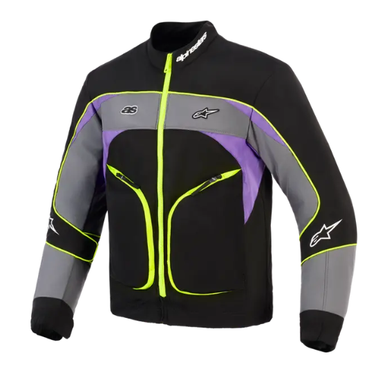 Мото яке ALPINESTARS UNITE BLACK/ASPHALT/VIOLET