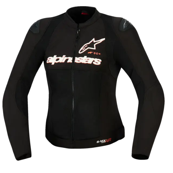 Дамско яке ALPINESTARS STELLA SMX AIR BLACK/WHITE/RED FLUO