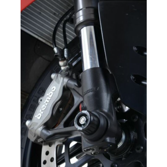 Краш тапи за ост R&amp;G RACING black fork protection Ducati Panigale 1299