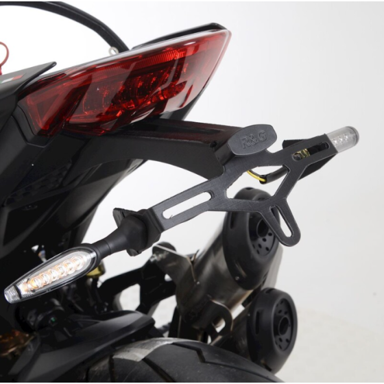 Стойка за номер R&amp;G RACING Licence Plate Holder - Black Ducati Monster 950