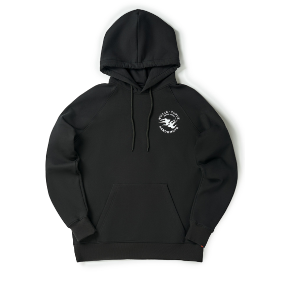 Мото суитшърт PANDO MOTO MAX TOKYO BLACK – Oversized