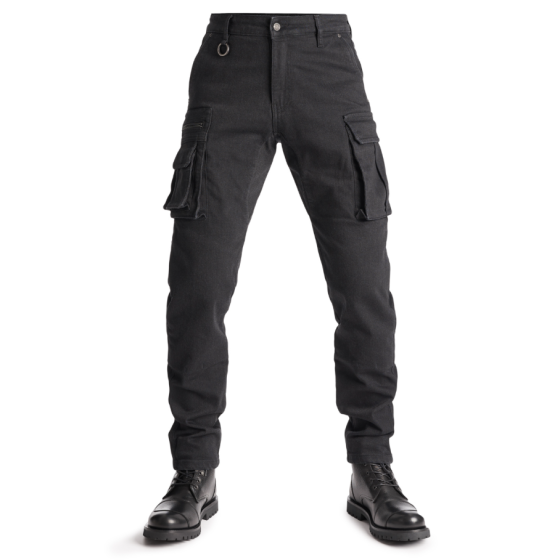 Мото дънки PANDO MOTO Desert Cargo Black Cordura® - SHORT