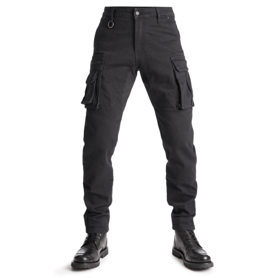 Мото дънки PANDO MOTO Desert Cargo Black Cordura® - SUPER LONG