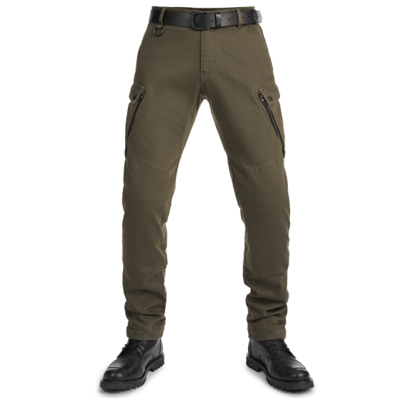 Мото дънки PANDO MOTO MARK OLIVE AAA Cordura® and Balistex® - SHORT