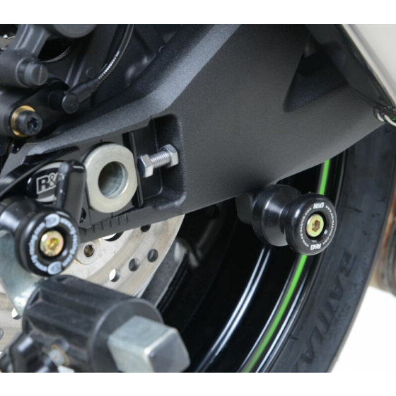 Адаптери за стойка R&amp;G RACING Bobbins Black Kawasaki ZX-10R