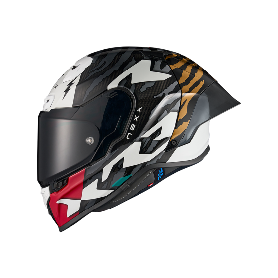 Каска NEXX X.R3R ZIGER GREY/GOLD