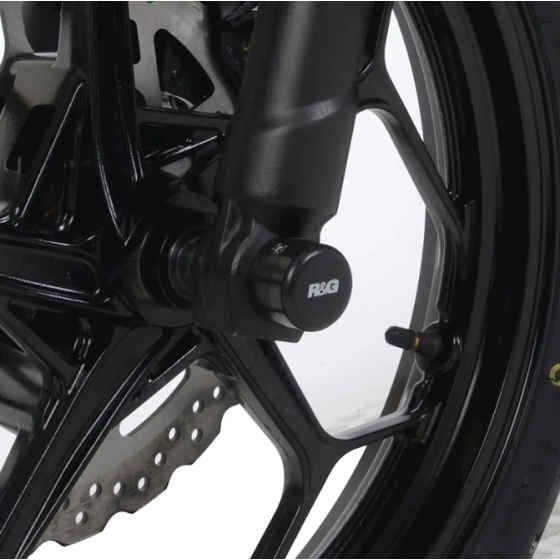 Краш тапи за ост R&amp;G RACING Fork Guards Black Ninja / Z 125