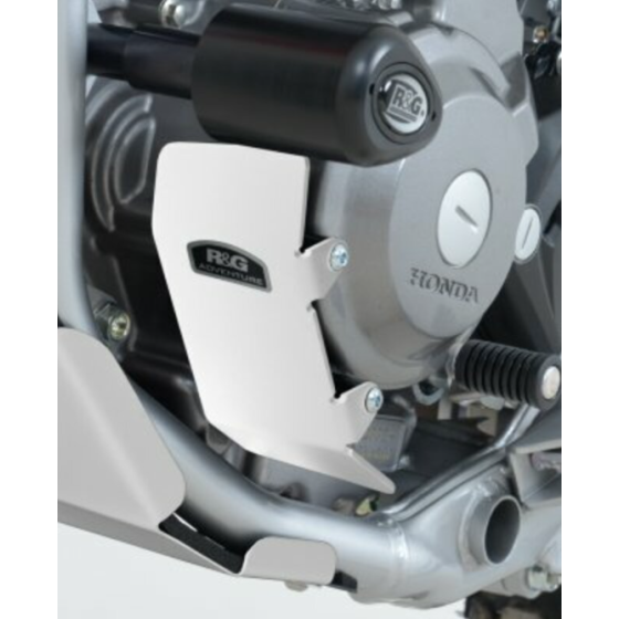 Протектор за двигател R&amp;G RACING Left Engine Case Guard Aluminium Silver Honda CRF250M/250L