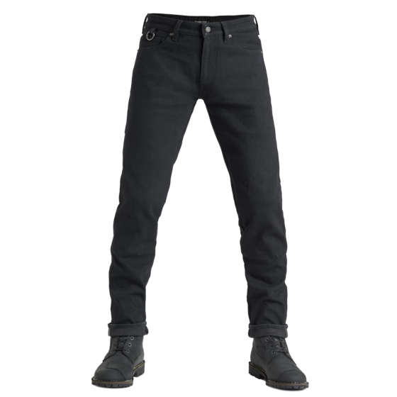 Мото дънки PANDO MOTO STEEL BLACK 02 - Slim-Fit Dyneema® - LONG