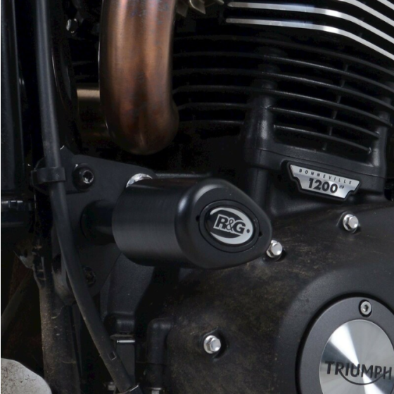 Краш тапи R&amp;G RACING Aero Crash Protectors Black Triumph Scrambler 1200 19-23