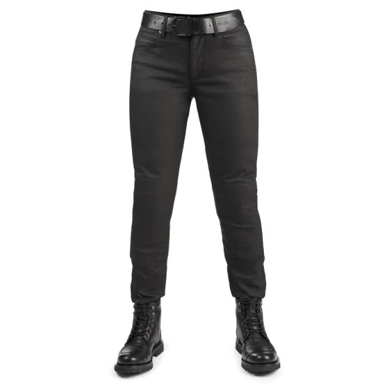 Дамски мото дънки PANDO MOTO LORICA BLACK A - Slim Fit Cordura®