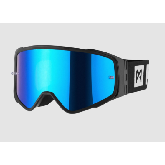 Мото очила PANDO MOTO Minimalist - Anti-Fog, Anti-Scratch - BLUE