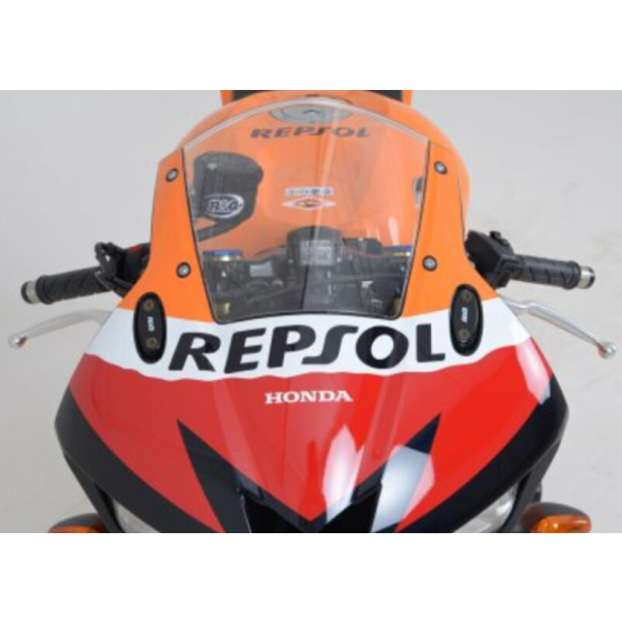 Плоча за огледала R&amp;G RACING Mirror Blanking Plate Universal Black - Honda