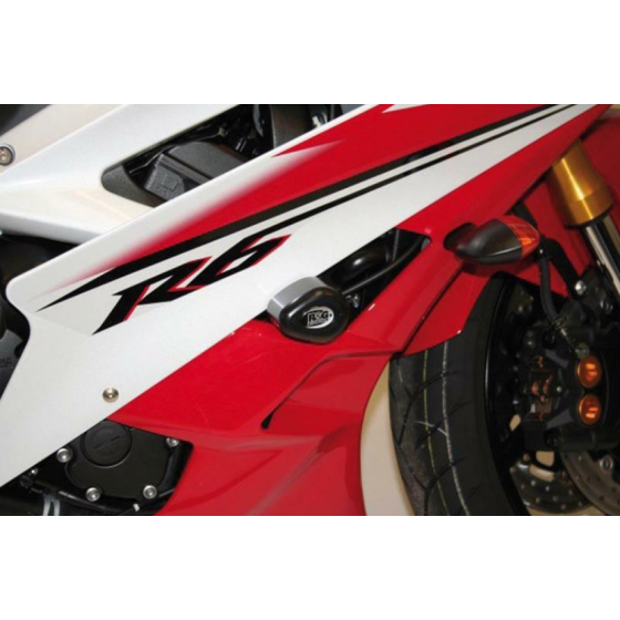 Краш тапи R&amp;G RACING Upper Aero Crash Protectors Black Yamaha R6 06-16