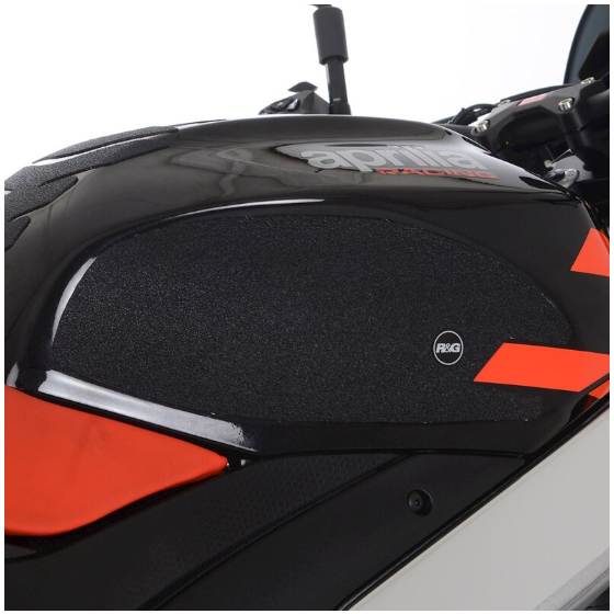 Протектор за резервоар R&amp;G RACING Tank Traction Pads Set 2 Pieces - Black Aprilia Tuono V4 21-24