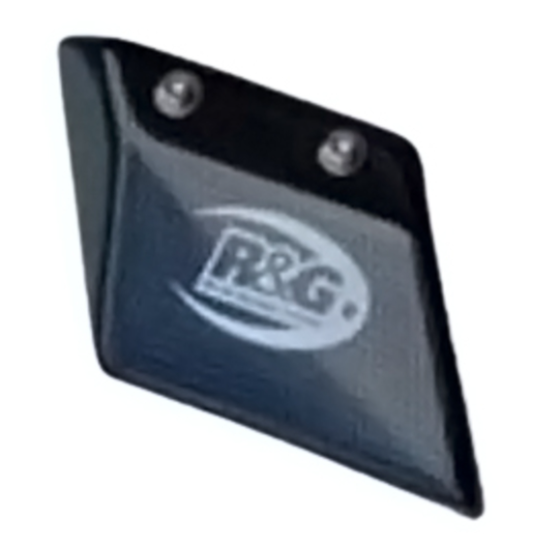 Протектор за верига R&amp;G RACING Toe Chain Guard (Shark Tooth) Black ABS Aprilia