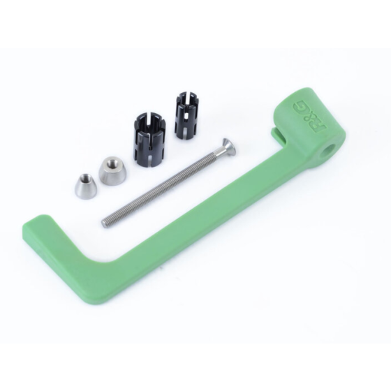 Протектори за кормило R&amp;G RACING Moulded Lever Guard - Green Yamaha MT-09 21-23