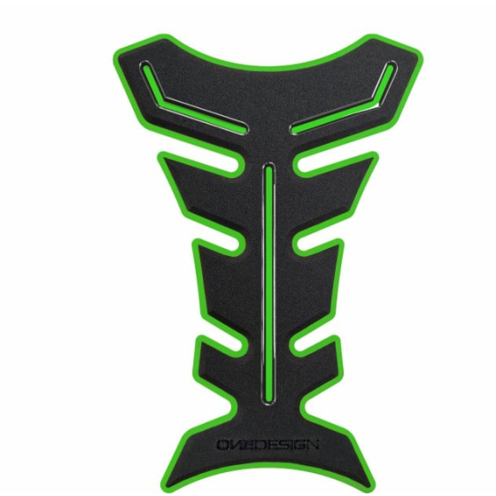 Протектор за резервоар MEDIO BLACK - GREEN