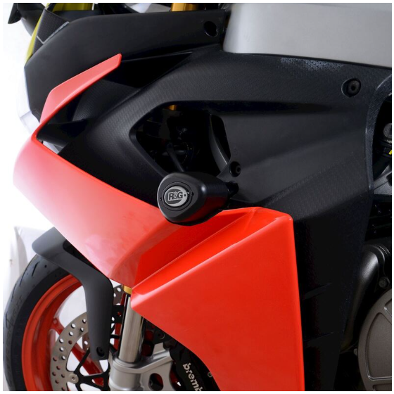 Краш тапи R&amp;G RACING Aero Crash Protectors - Black Aprilia RS660 20-26