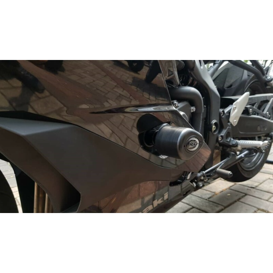 Краш тапи R&amp;G RACING Aero Crash Protectors Black Kawasaki ZX-4RR 23-26