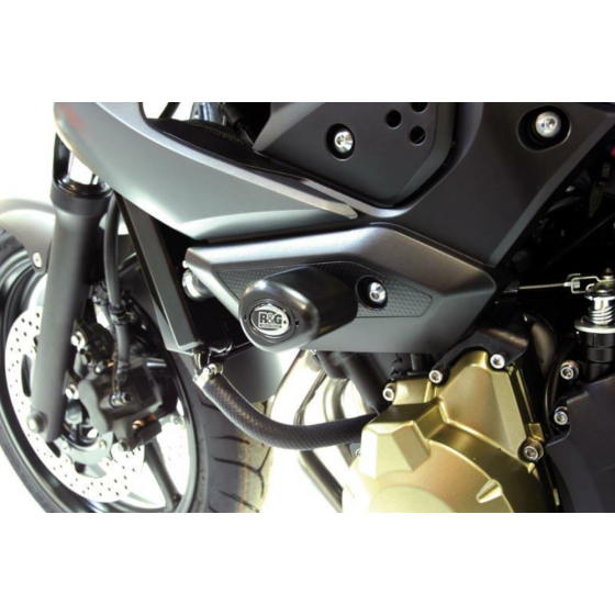 Краш тапи R&amp;G RACING Aero Crash Protectors Black Yamaha XJ6 N/S Diversion 10-16