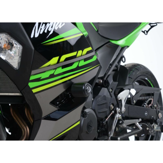 Краш тапи R&amp;G RACING Aero Crash Protectors White Kawasaki Ninja 400/Z400