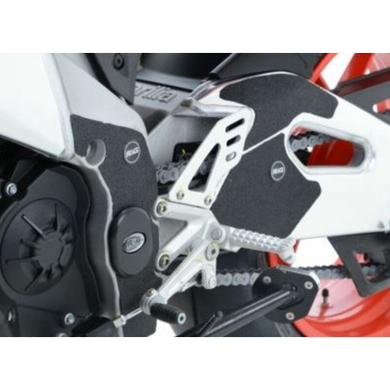 Комплект протектори за ботуши R&amp;G RACING Frame/Swingarm Boot Guard Set 5 Pieces Black Aprilia