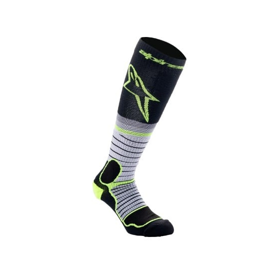 Мотокрос чорапи ALPINESTARS SOCK MX PRO BLK/GY/YLW