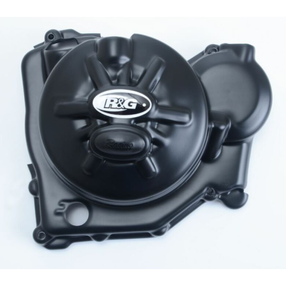 Протектор за двигател R&amp;G RACING Left Race Type Crank Case Protection Cover Black Aprilia RSV4