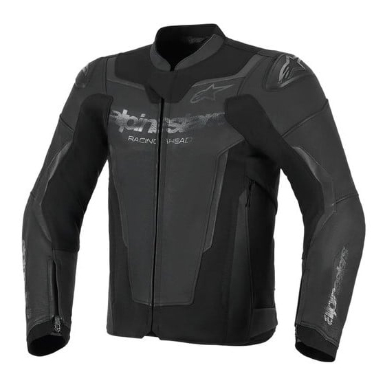 Кожено яке ALPINESTARS GP FORCE V2 BLACK/BLACK
