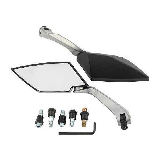 Огледала за мотор A-PRO SR4810 SILVER