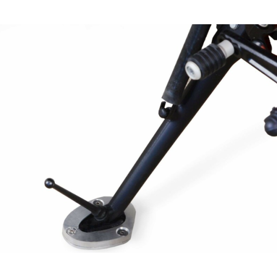 Адаптер за странична стойка R&amp;G RACING Side Stand Shoe Silver KTM 1290 Super Duke GT 19-21