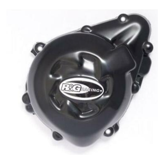 Протектор за двигател R&amp;G RACING Left Crankcase Protection Cover Black Kawasaki Z1000/SX