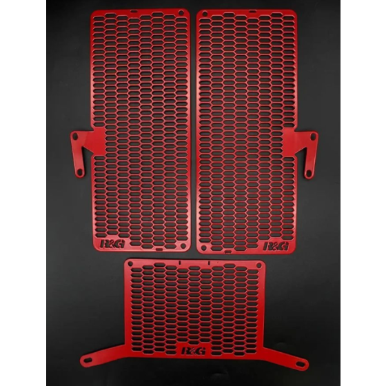 Комплект протектори за радиатори R&amp;G RACING Pro Radiator &amp; Oil Cooler Guard (Set of 3) Ducati Multistrada V4 21-24