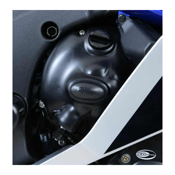Протектор за двигател R&amp;G RACING Race Series Right Crankcase Protection Cover Black Yamaha YZF-R6 08-21